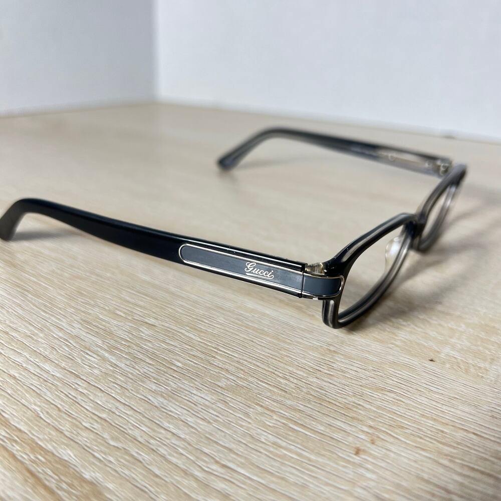 Gucci GG3197 46K Eyeglasses Black Gray Frames ONLY 52-13-135 - Picture 2 of 11